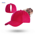 ponylite Haustier Felrose Damenmütze mit Haaröffnung für Pferdeswirl-Stil www.middo.nl