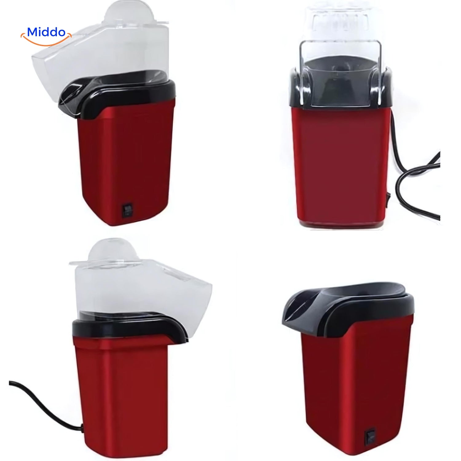 Poppro™ Mini Elektrischer Popcornmaker – Vielseitiges Design und Funktionalität