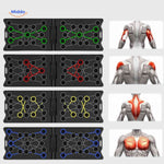 PowerFit Liegestützbrett: Farben für verschiedene Muskelgruppen - www.middo.de