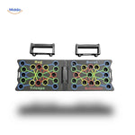 PowerFit Push-Up Board mit Muskelgruppenbeschriftungen - www.middo.de