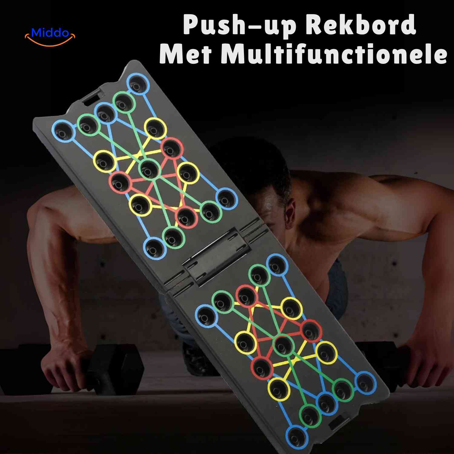 PowerFit Liegestützbrett – Multifunktionales Trainingsboard im Detail | www.middo.de