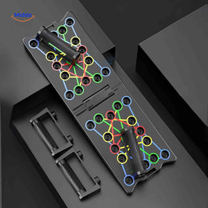 Powerfit Liegestütz-Board – Multifunktionales Trainingsgerät in Schwarz