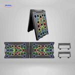 Powerfit Liegestützbrett zusammengeklappt mit Handgriffen - www.middo.de