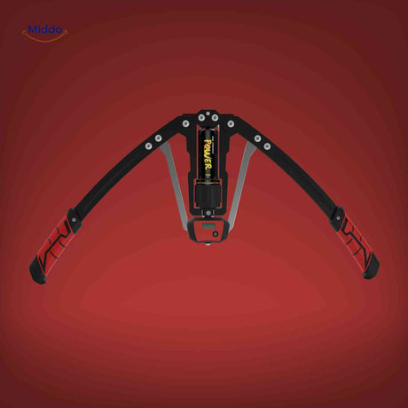 PowerFlex Arm Trainer, rote Griffe mit Zähler