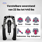 powerflex arm trainer spiergroepen trainingsdiagram www.middo.nl