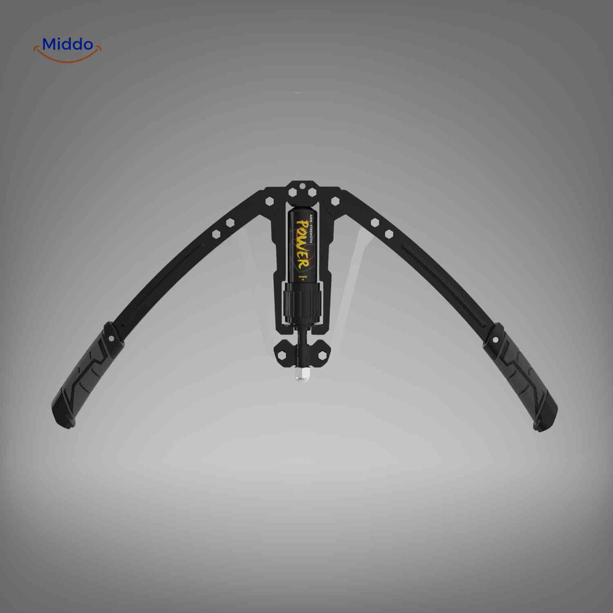 powerflex arm trainer aufgeklappter Brusttrainer
