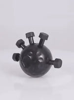 Gripflex Trainer schwarze Massageball mit Multi-Griff für das Muskeltraining