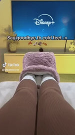 cozypaws Fußwärmer für kalte Füße beim Fernsehen