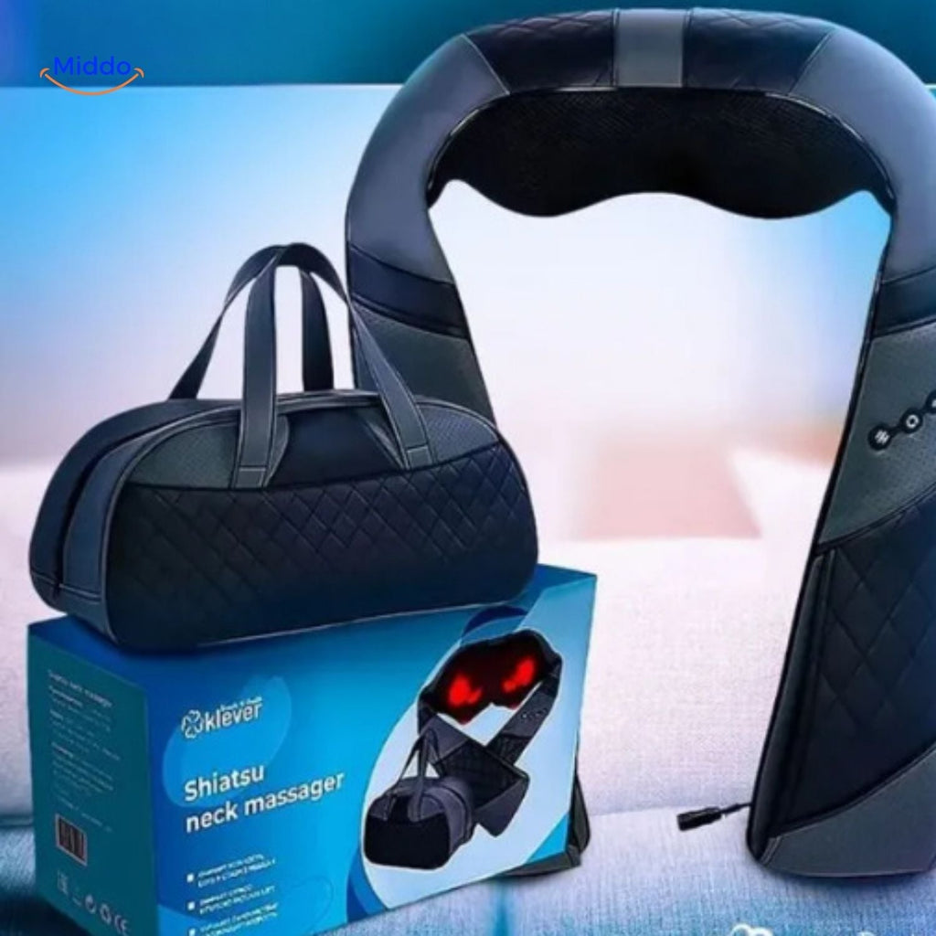 relaxpro Massagegerät mit Tragetasche und Beleuchtungsfunktion
