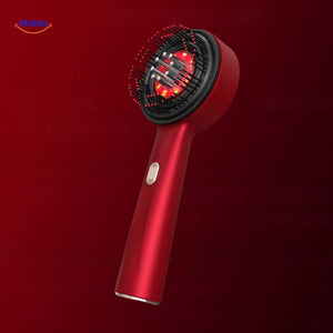 revitaglowtm Kamm elegantes rotes Licht Massagekamm Design
