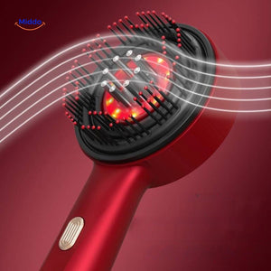 revitaglow™ Kamm für kraftvolle Rotlichtmassage mit Kopfhautstimulation