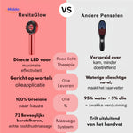Revitaglow™ im Vergleich zu anderen Massage-Pens, LED-Therapie und Öl-Applikationen