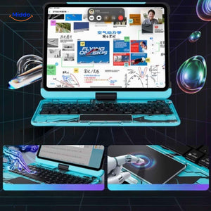 rotapad Tastaturhülle interaktive Bluetooth Tastatur iPad Hülle