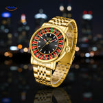 Roulettix Armbanduhr im Roulette-Stil – www.middo.de