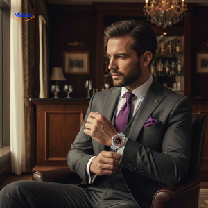 Roulettix Uhr Silber – Luxuriöse Armbanduhr Entdecken Sie die exklusive Roulettix Uhr in Silber. Dieses luxuriöse Armbanduhr-Design vereint Eleganz und Funktionalität perfekt. Gönnen Sie sich oder einem besonderen Menschen dieses stilvolle Accessoire und setzen Sie ein Statement. Jetzt auf bestellen und die Zeit mit Stil erleben!
