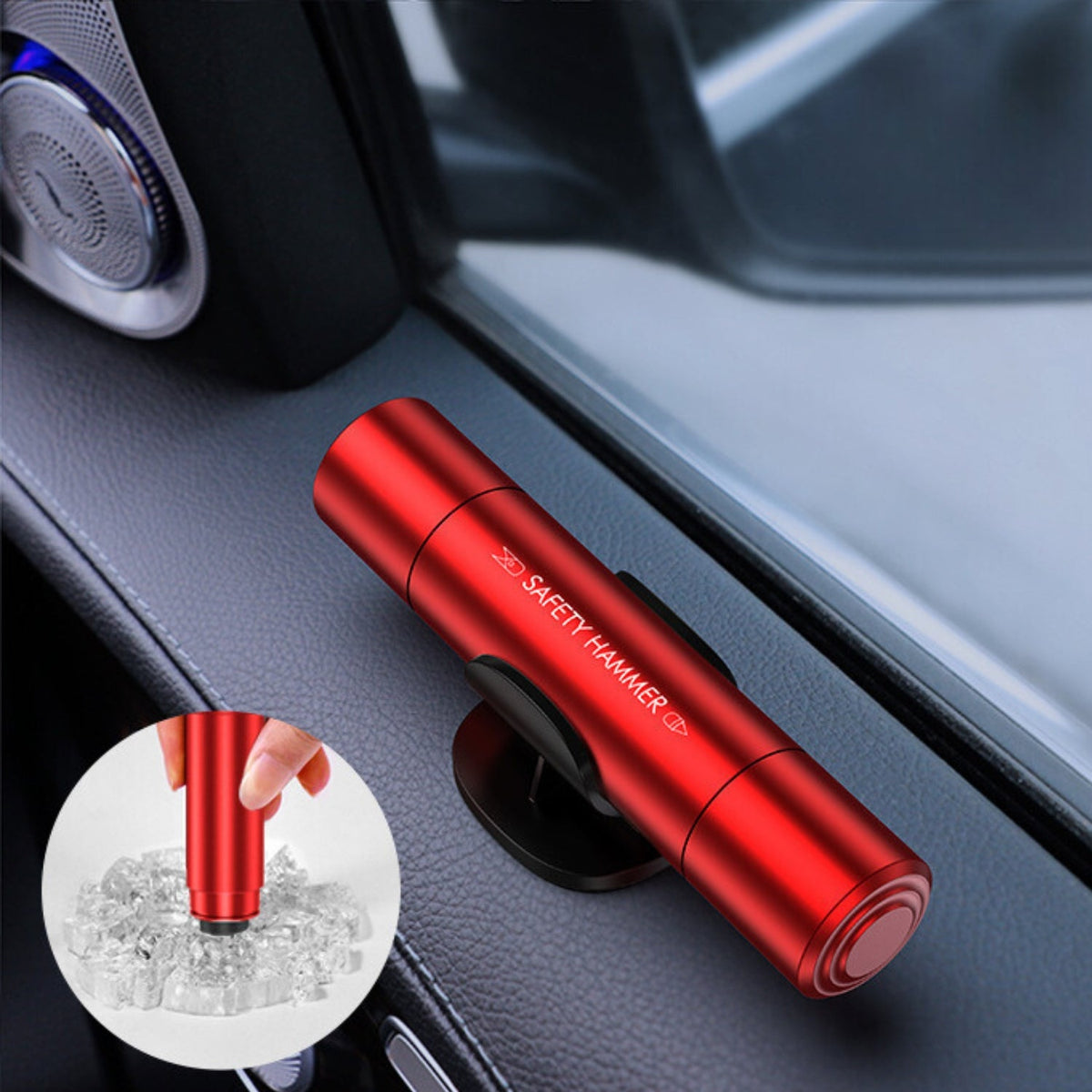 Safekey™ Kompakt und Praktisch Rot