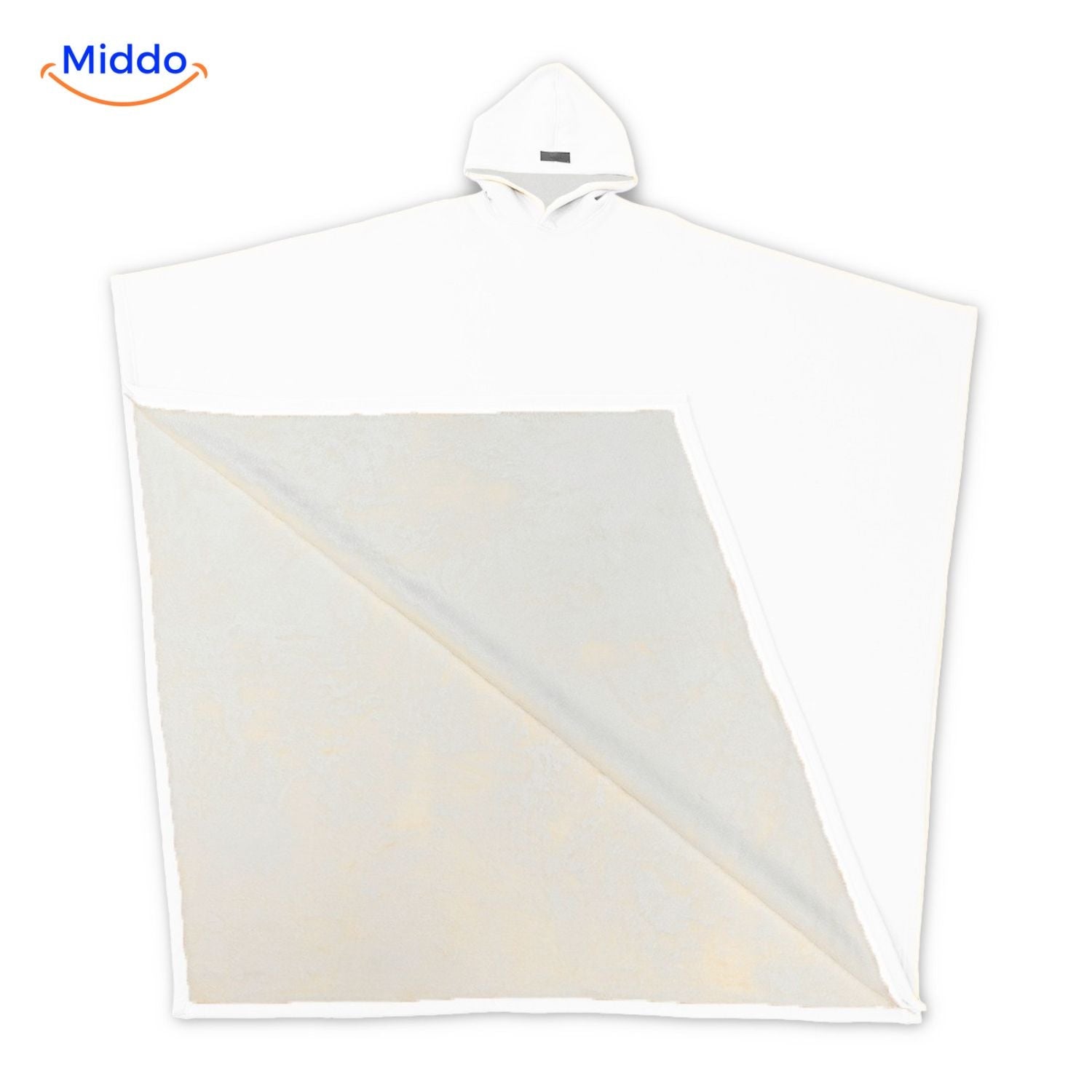 shadowhood cape tiefbraun warmer Fleece-Poncho middo.nl