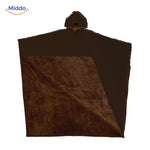 shadowhood cape weiche rosa Kapuzenfleece-Decke middo.nl