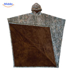 shadowhood cape sandfarbener superweicher Polarfleece middo.nl