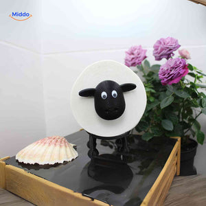 sheeproll halter Schaf WC-Rollenhalter mit Blumen dekorativ und lustig