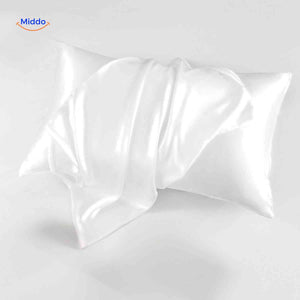 Silkora™ Kissenbezug | Zartes Satin, Haarschutz & Luxuskomfort