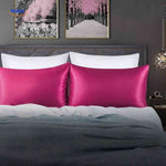 Silkora Kissenbezug Fuchsia Satin – Hochwertiger Kissenbezug für ein luxuriöses Schlafgefühl. Besuchen Sie www.middo.de für weitere Informationen!