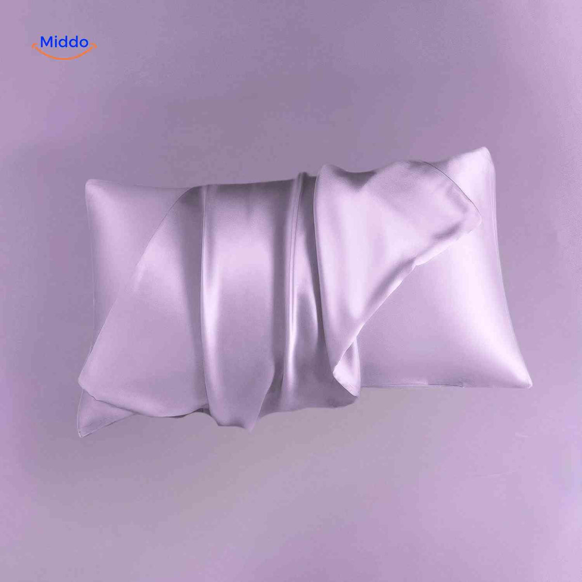 Silkora Kissenbezug Lila Satin Kissenbezug - www.middo.de