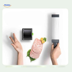 slicora Fleischschneider Set kompakter Fleisch Schneider mit Griff