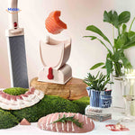 slicora Fleischschneideset Fleisch- und Fischschneidemaschine Küchenaccessoire www.middo.de