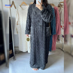 Snugglewear Decken-Kleid in Dunkelgrau – Lange und winterfeste Variante. Besuchen Sie uns auf www.middo.de!