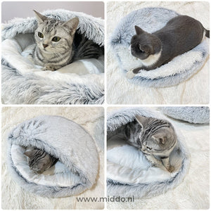 SoftSnuggle™ Haustierbett | Perfekt für Hunde und Katzen - Top Bewertet