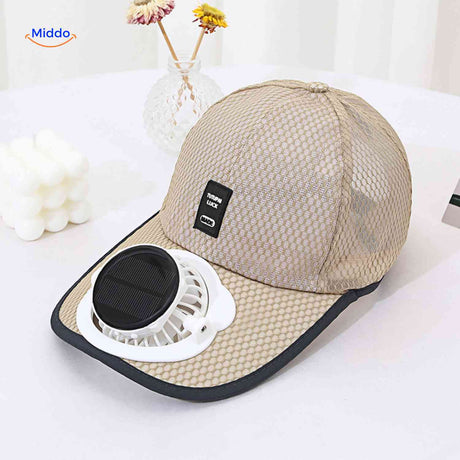 solarix cap beige sonnenventilator cap produktfoto www.middo.de