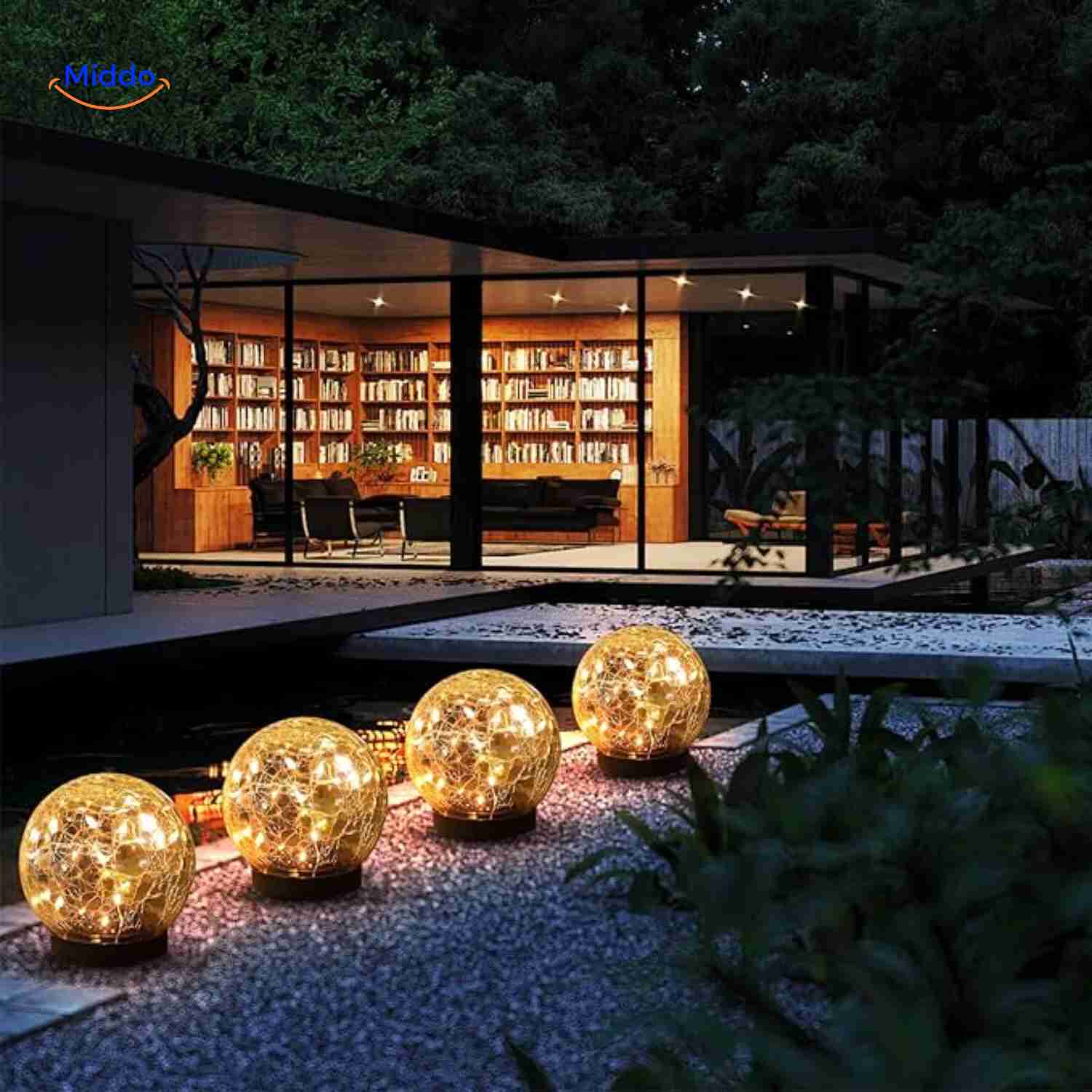 solvion lampe design gartenbeleuchtung bei modernem haus www.middo.nl