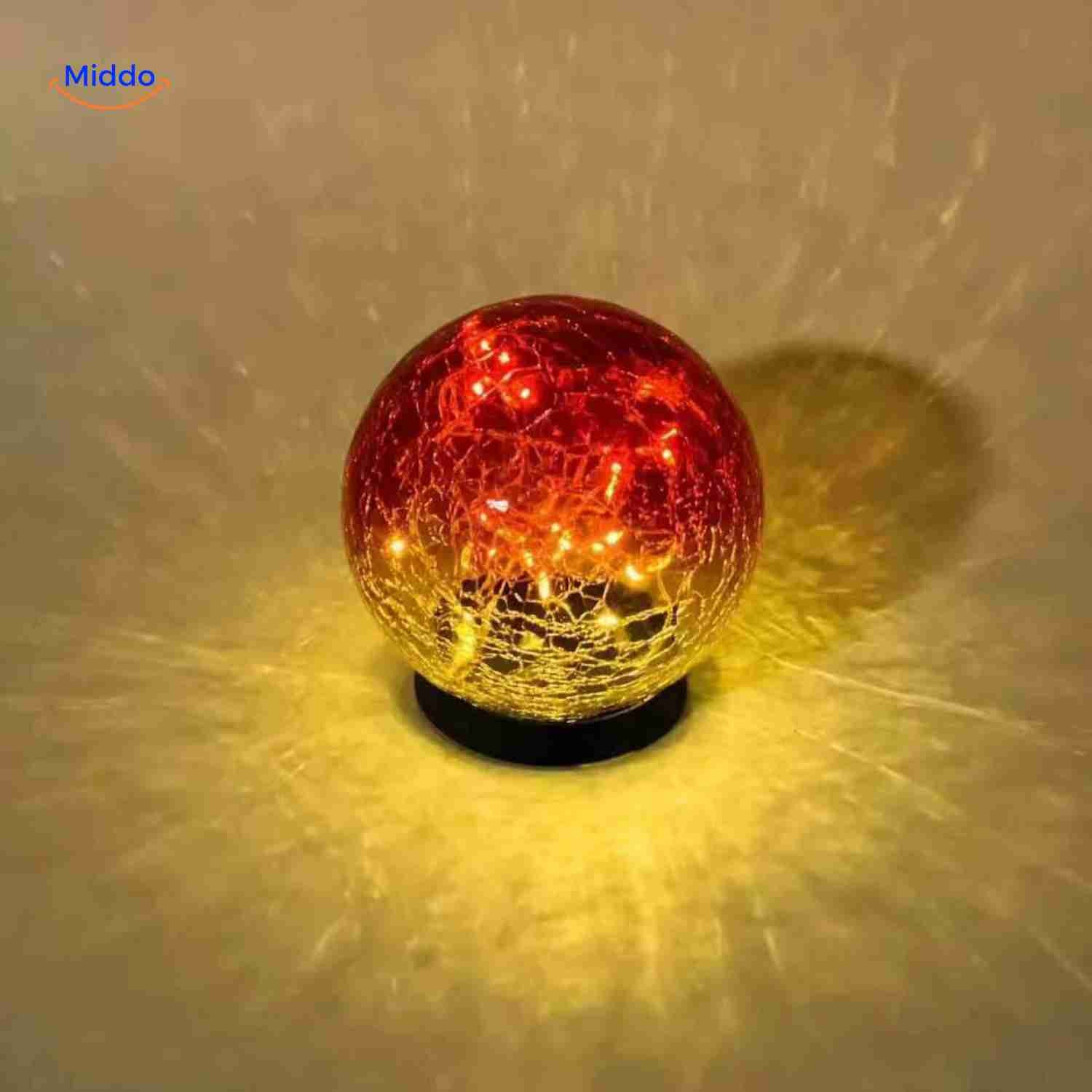 solvion lampe rot gelb wechsellicht mit glasmozaik www.middo.de