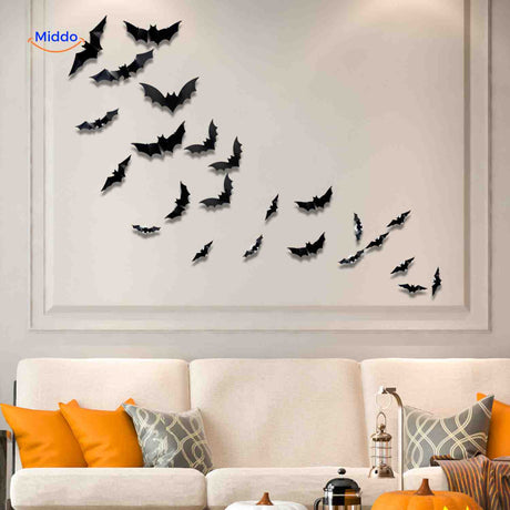 Spuklicht Lampe für Fledermaus-Dekoration an der Wohnzimmerwand für Halloween