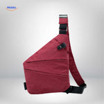 Stratos Umhängetasche rot, verstellbare und leichte Slingtasche – www.middo.de
