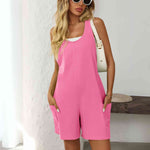 <span style="font-weight: bold;">Summiva Jumpsuit</span> <br> Modebewuste, zomerse jumpsuit in roze met witte top <br> <a href="http://www.middo.nl">www.middo.nl</a>