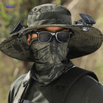 Sunbreeze™ | Solarenergie Betriebener Sonnenhut Mit Breitem Rand Und Schweißableitendem Komfort