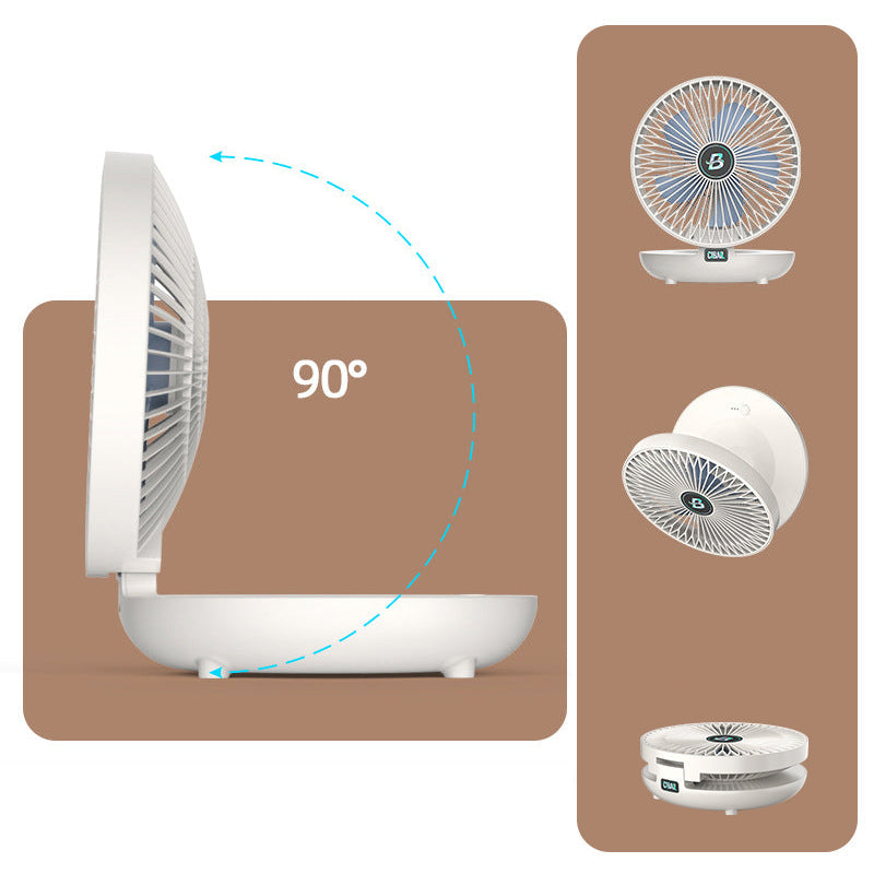 SwiftAir Ventilator mit 90 Grad Drehfunktion.