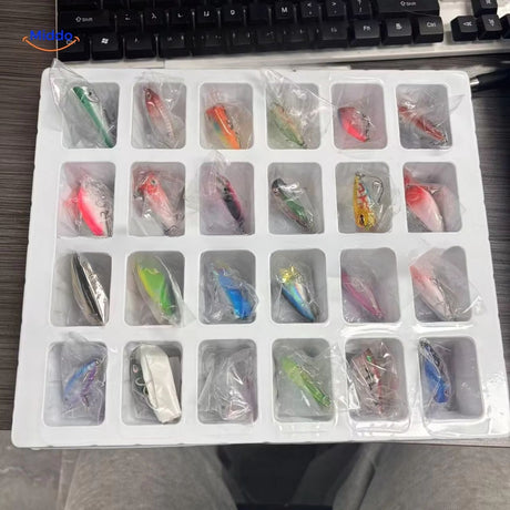 Tacklebox Adventskalender mit einer vielfältigen Köder-Set