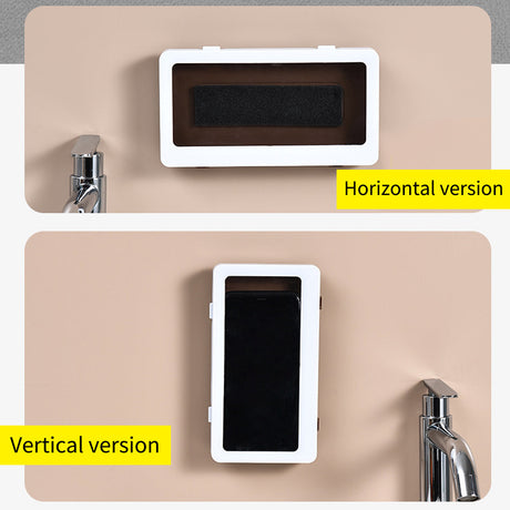 Telefonhalter horizontal und vertikal montiert