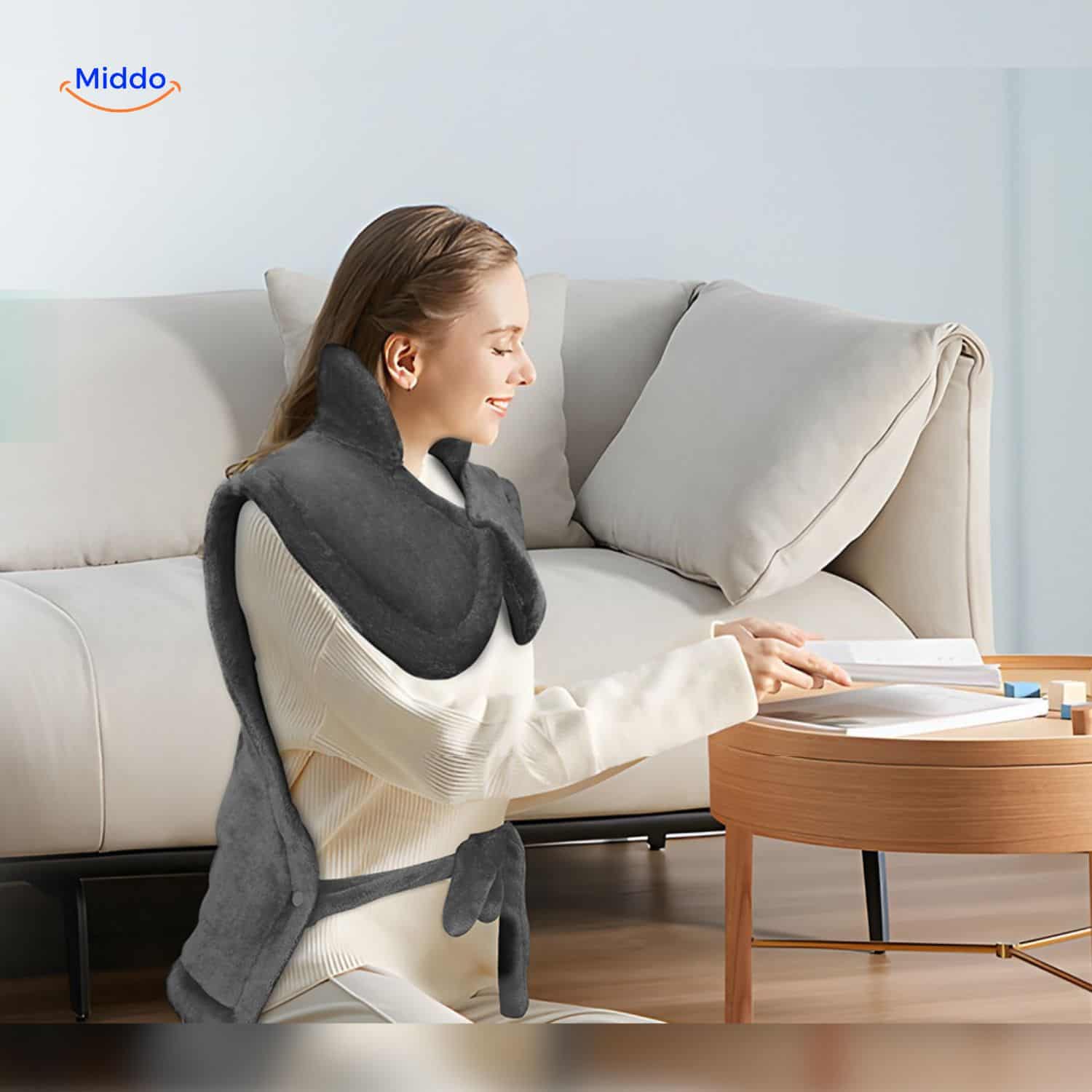 Thermo Relax Heizkissen für entspannte Lesemomente zu Hause – www.middo.de