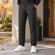 Thermoflex gefütterte Winterhose, getragen Schwarz mit geradem Bein