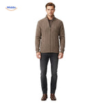 Thermoknit Weste für Herren – Voller Körpereinsatz in Braun | www.middo.de