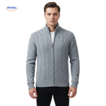 Thermoknit Weste für Herren – Vorderansicht in Grau | www.middo.de