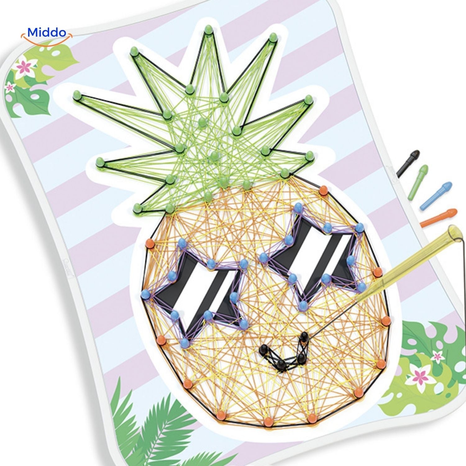 threadart builder kreative Puzzle Bildungs Spielspaß middo