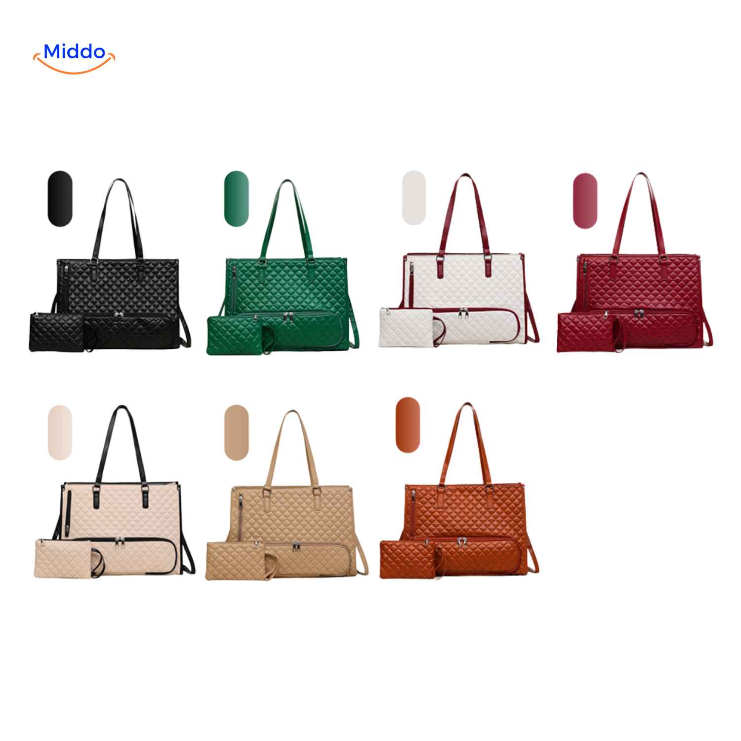 totezia tas farboptionen schwarz grün beige bordeaux www.middo.de