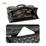 totezia tas schwarz große Füllung mit Reißverschluss und Tabletfach www.middo.de