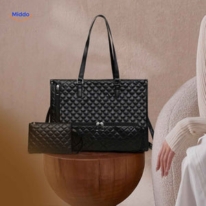 Totezia Tasche schwarz mit Etui schicke Kühltasche