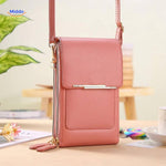 Touchscreengo Kompakte Robuste Schultertasche Rosa